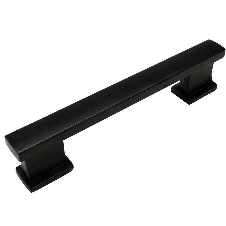 Cosmas 702-5FB Flat Black Contemporary Cabinet Pull