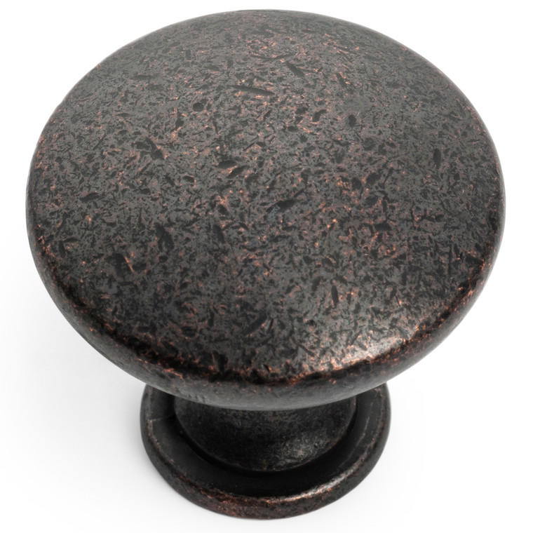 Cosmas 5305HB Hammered Bronze Round Cabinet Knob