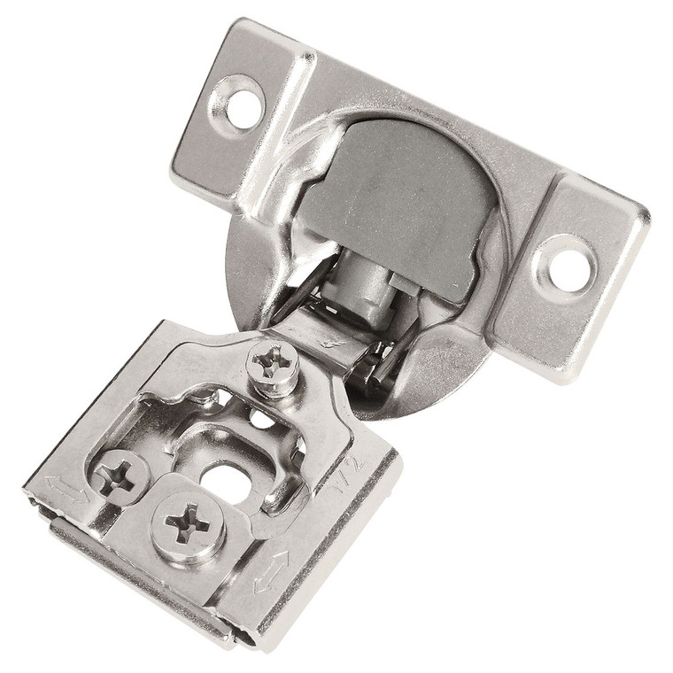 Cosmas 99008 Euro Style Soft Closing Compact Concealed Cabinet Hinge 1/2" Overlay