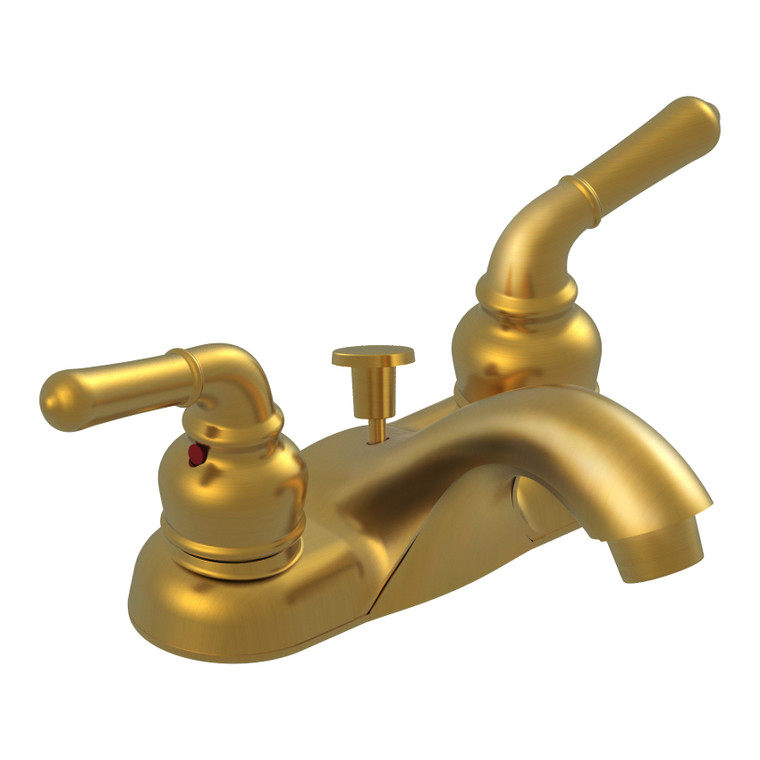 Designers Impressions 730301 Brushed Brass Lavatory Vanity Faucet