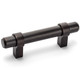 Cosmas Oil Rubbed Bronze Euro Cabinet Bar Pulls – 2.5 Inch Handles (161-2.5ORB)