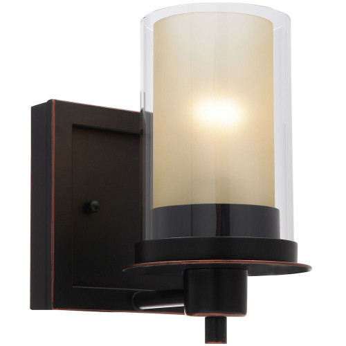 Juno Oil Rubbed Bronze 1 Light Wall Sconce / Bathroom Fixture 73467