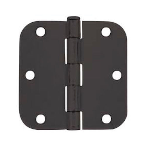 12 Pack Cosmas Satin Nickel Door Hinge 3.5 Inch x 3.5 Inch with 5/8 Inch Radius Corners 37557 12 Pack Cosmas Satin Nickel Door Hinge 3.5 Inch x 3.5 Inch with 5/8 Inch Radius Corners 37557