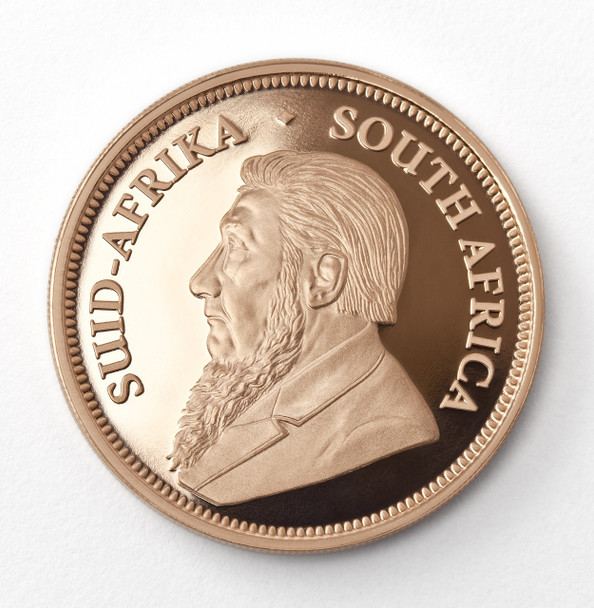 2019 Krugerrand Proof 1/10 Oz Gold Coin - Obverse