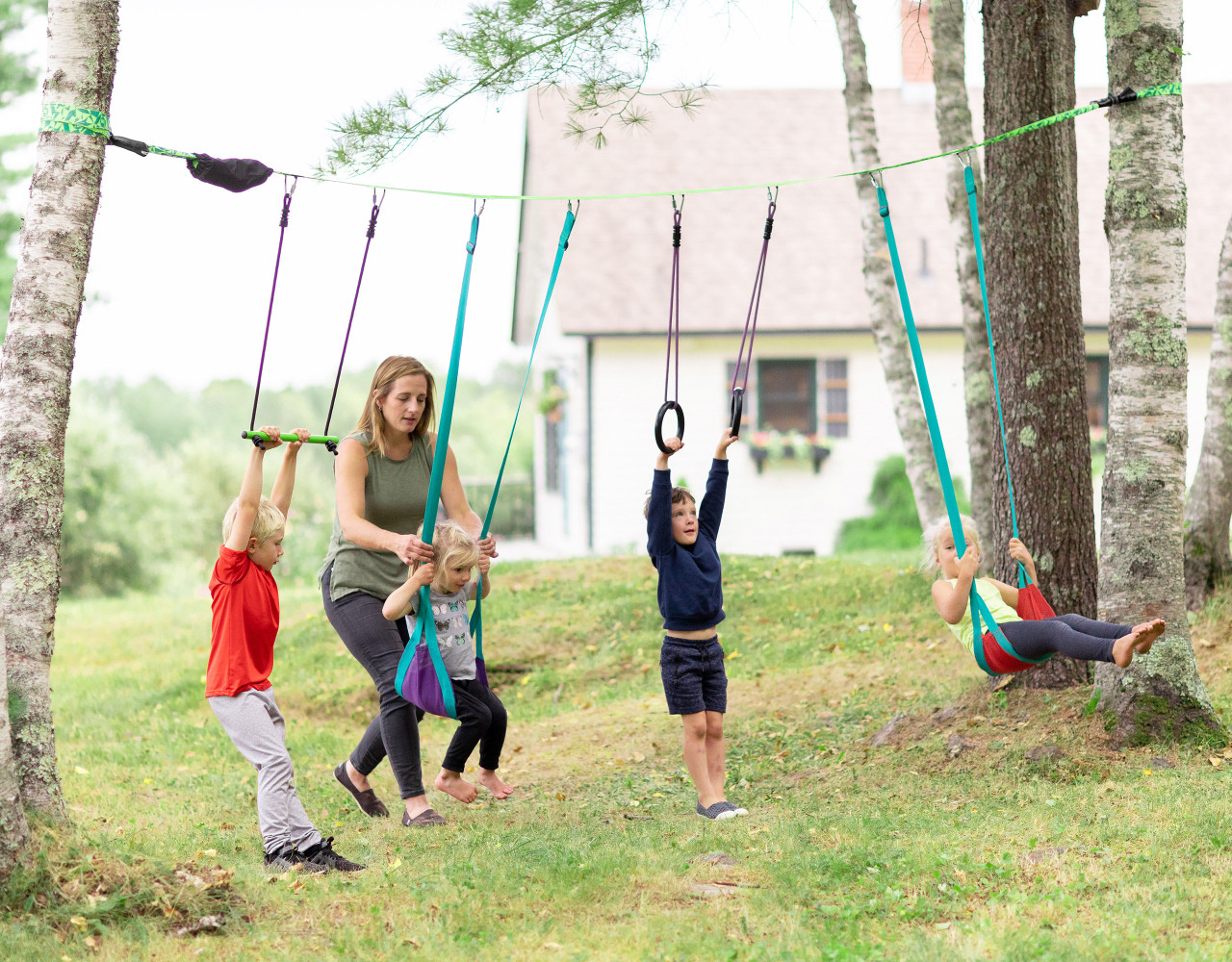 Slackers Swingline - Portable Swing Set for Trees