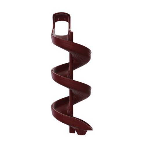 7 ft Super Open Spiral Slide - Green