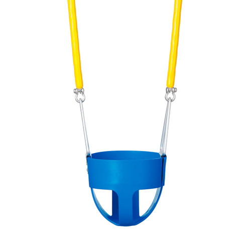 Commercial Full Bucket Swing Seat with 8'6" Soft Grip Chain
