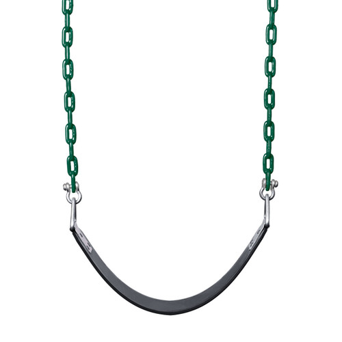 Basic Commercial Belt Swing Seat with 5'6" Heavy Duty Chain (S-027) Basic Commercial Belt Swing Seat with 5'6" Heavy Duty Chain (S-027)