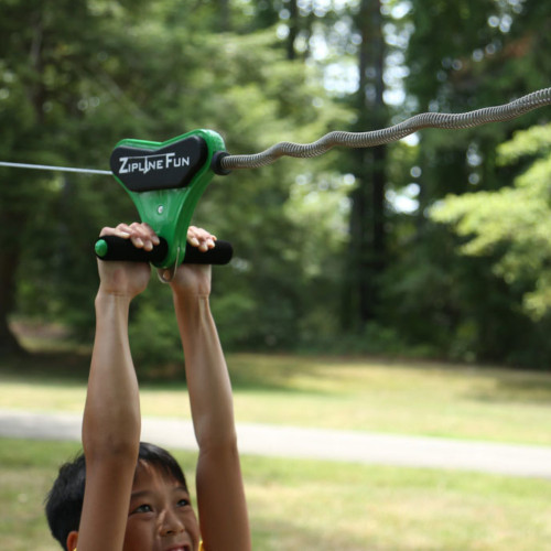 Zipline Fun 70 ft Zip Line Bundle (Total Z70)