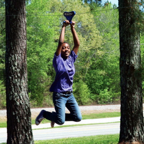 Zipline Fun 90 ft Zip Line Bundle (Total Z90)