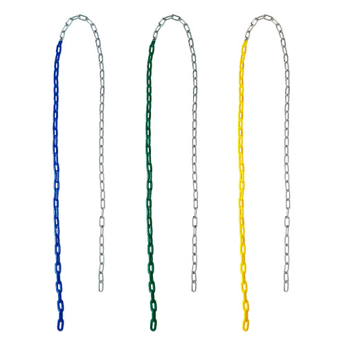 Heavy Duty Swing Chain with Plastisol Coating All Colors