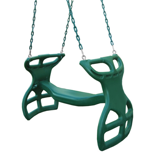 Glider Swing with Coated Chain