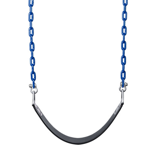 Basic Commercial Belt Swing Seat with 8'6" Heavy Duty Chain (S-026) Basic Commercial Belt Swing Seat with 8'6" Heavy Duty Chain (S-026)
