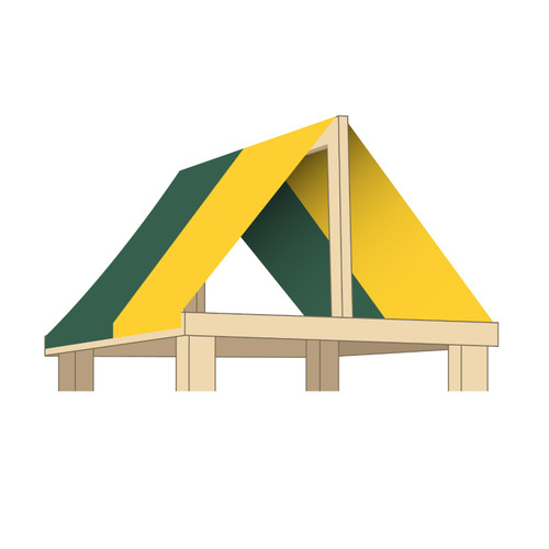 Custom Playset Roof Tarp - 3 Colors - PlaysetParts.com