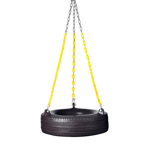 Plastic Tire Swing with Soft Grip Chain - PlaysetParts.com