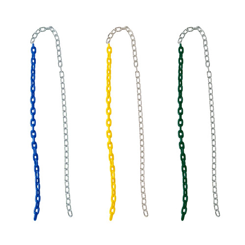 Plastisol Coated Swing Chain - 5'6" Length Colors
