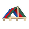 Playset Vinyl Roof Tarp - 3 Colors - Blue/Red/Green