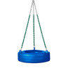 Plastic Tire Swing with 5'6" Plastisol Chain - Blue Swing / Green Chain Plastic Tire Swing with 5'6" Plastisol Chain - Blue Swing / Green Chain