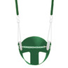 CoPoly Half Bucket Swing Seat with 8'6" Soft Grip Chain (S-138R)