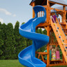 7 ft Super Open Spiral Slide - Blue 7 ft Super Open Spiral Slide - Blue