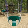  Commercial Half Bucket Swing Seat with 8'6" Plastisol Chain (S-144)