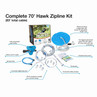 Slackers 70 ft Hawk Zipline Kit with Spring Brake Contents (SLA-513) Slackers 70 ft Hawk Zipline Kit with Spring Brake Contents (SLA-513)