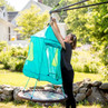 Swing House with 40" Sky Swing - Teal Swing House with 40" Sky Swing - Teal