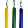 CoPoly Half Bucket Swing Seat with 5'6" Soft Grip Chain (S-133R)