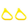 Plastic Trapeze Ring - Yellow Plastic Trapeze Ring - Yellow