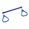 Trapeze Bar with Triangle Rings - Blue Trapeze Bar with Triangle Rings - Blue