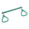Trapeze Bar with Triangle Rings - Green Trapeze Bar with Triangle Rings - Green