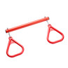 Trapeze Bar with Triangle Rings (C-17R) - Red