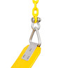 Basic Commercial Belt Swing Seat with 5'6" Plastisol Chain - Clevis Shackle Assembly Basic Commercial Belt Swing Seat with 5'6" Plastisol Chain - Clevis Shackle Assembly