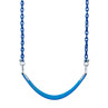 Basic Commercial Belt Swing Seat with 8'6" Plastisol Chain