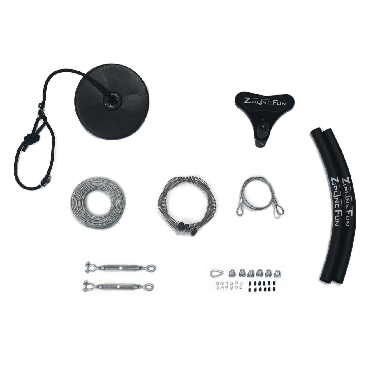 Zipline Fun 100 ft Zip Line Bundle (100X)