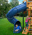 Radical Ride Tube Slide - Blue