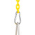 Residential Full Bucket Swing with Spring Clip Attachment