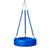 Plastic Tire Swing with 5'6" Soft Grip Chain - Blue Swing / Blue Chain