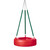 Plastic Tire Swing with 5'6" Soft Grip Chain - Red Swing / Green Chain