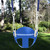 CoPoly Half Bucket Swing Seat with 5'6" Soft Grip Chain (S-133R)