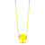 Residential Full Bucket Swing Seat with 5'6" Plastisol Chain (S-262R) - Yellow Swing / Yellow Chain