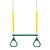 Trapeze Bar and Triangle Rings with 3'4" Soft Grip Chain
