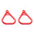 Plastic Trapeze Ring - Red