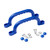 Hand Grip with Finger Ridges (Pair) - Blue
