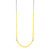 CoPoly Deluxe Residential Belt Seat with 8'6" Plastisol Chain (S-094R) - Yellow Swing / Yellow Chain