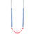 CoPoly Deluxe Residential Belt Seat with 8'6" Plastisol Chain (S-094R) - Red Swing / Blue Chain