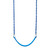CoPoly Deluxe Residential Belt Seat with 5'6" Fully Coated Chain (S-095R) - Blue Swing / Blue Chain