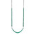 Basic Commercial Belt Swing Seat with 5'6" Plastisol Chain - Green Swing / Green Chain