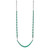Basic Commercial Belt Swing Seat with 8'6" Heavy Duty Chain (S-026) - Green Swing / Green Chain