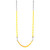 Basic Commercial Belt Swing Seat with 8'6" Heavy Duty Chain (S-026) - Yellow Swing / Yellow Chain